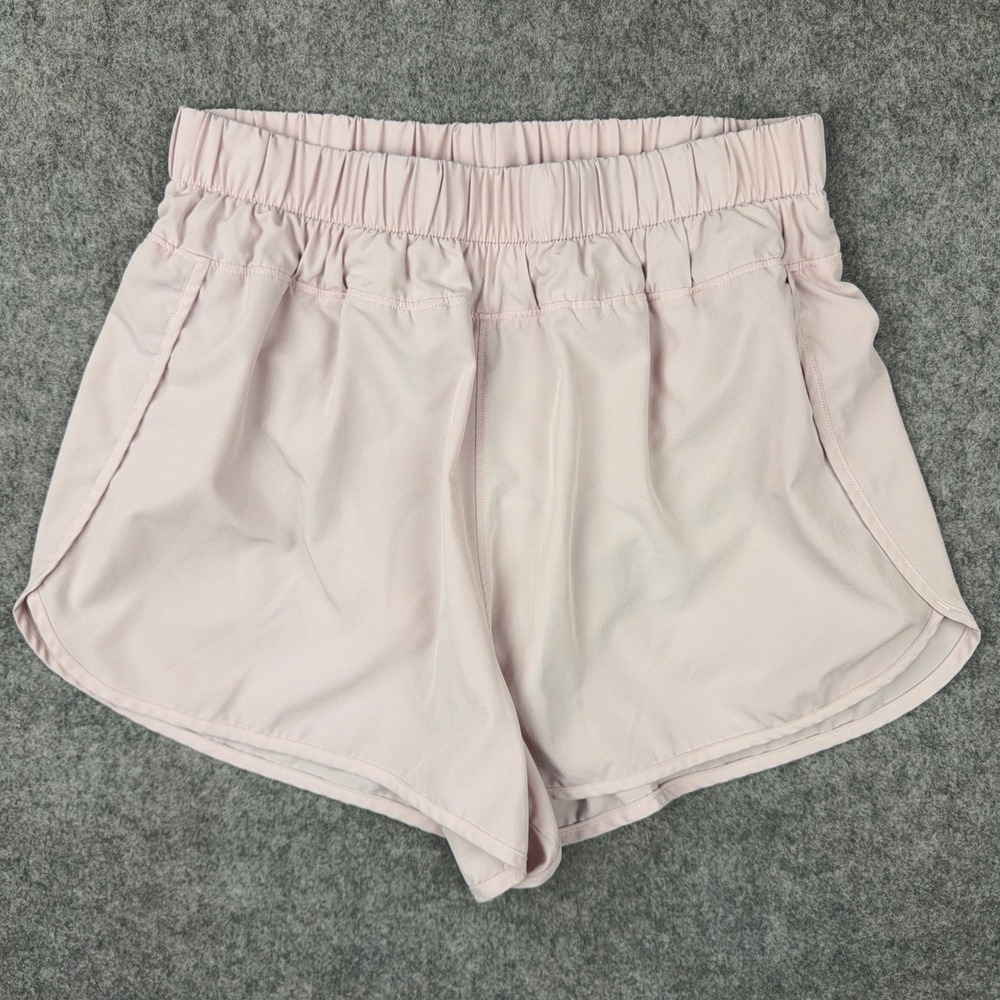 Yogalicious Shorts Womens M Blush Pink Lightstreme Commuter Lined Running Yoga